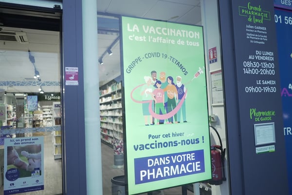 dooh affichage digital pharmacie
