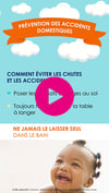 Prévenir les accidents domestiques - bébé