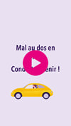 Le mal de dos en voiture : conduite à tenir