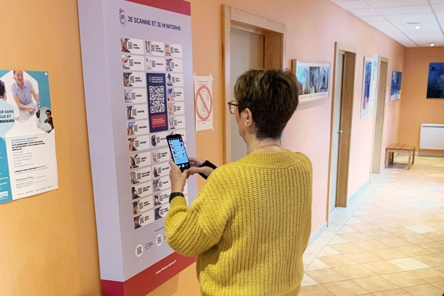 qr code information santé ids media